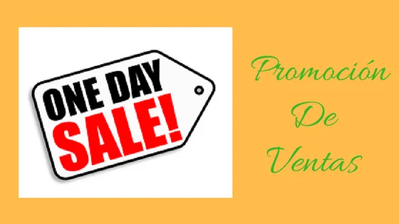 promoción de ventas